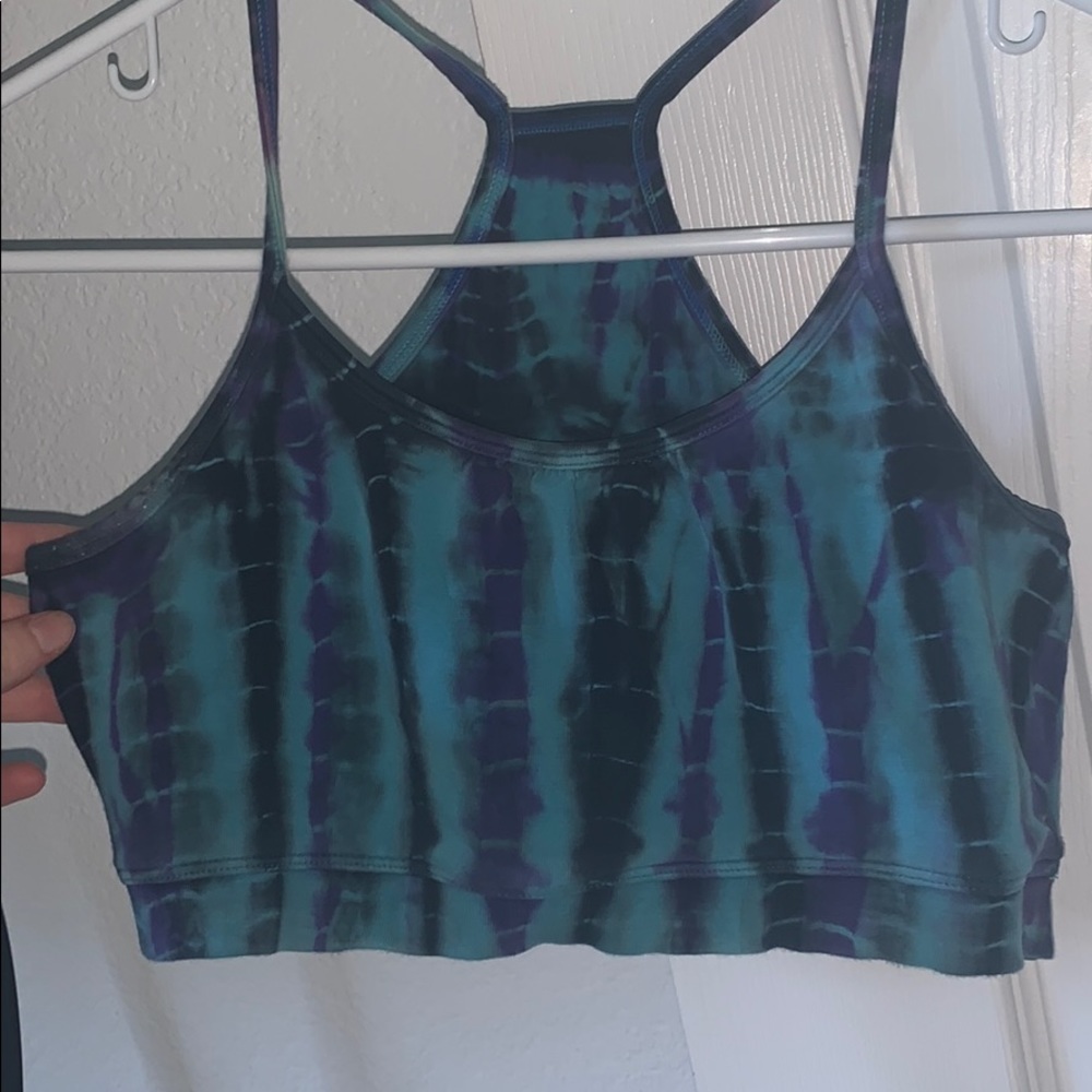 Tie Dyed Sports Bra/T-shirt Bra